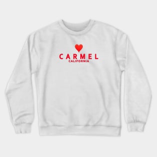 Carmel California Crewneck Sweatshirt